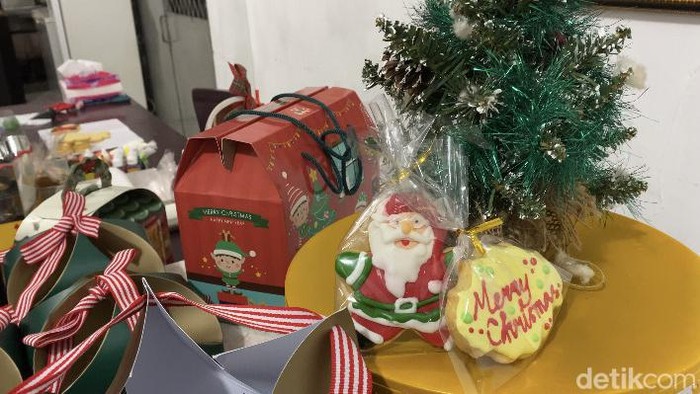 Kreasi Kukis Hias Bertema Natal di Sukabumi Curi Perhatian, Tampil Lucu dengan Sentuhan Seni yang Detail